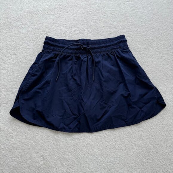 OFFLINE Navy Athletic Skort Women’s Size L Active Running Tennis Built-In Shorts - Picture 2 of 15